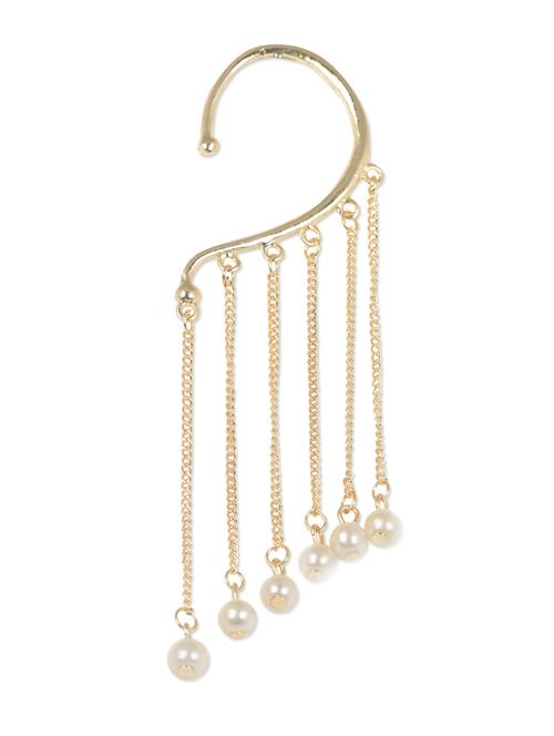 Pearl Drop Ear Cuff - 1000336 - Very Small Image - 1