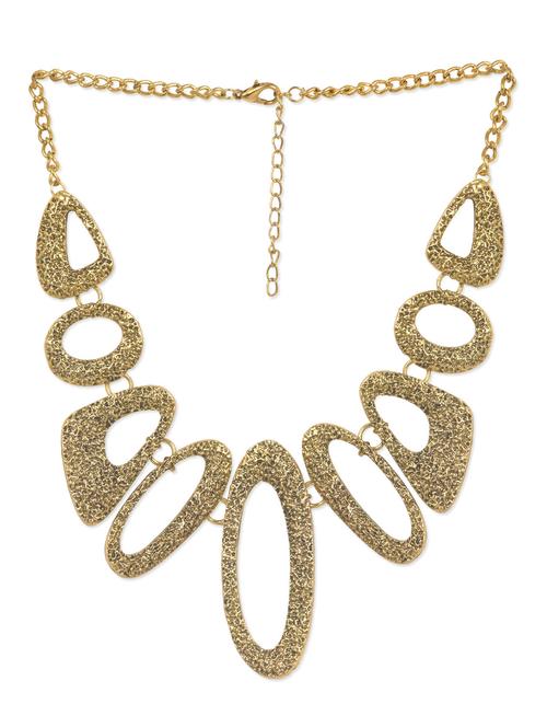 Bronze Variant geometric Necklace - 1000364 - Very Small Image - 1