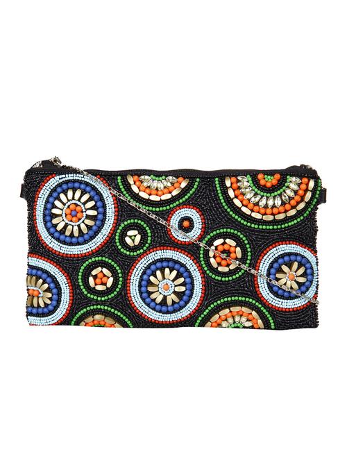 multi-colored bead clutch - 10008183 - Very Small Image - 1