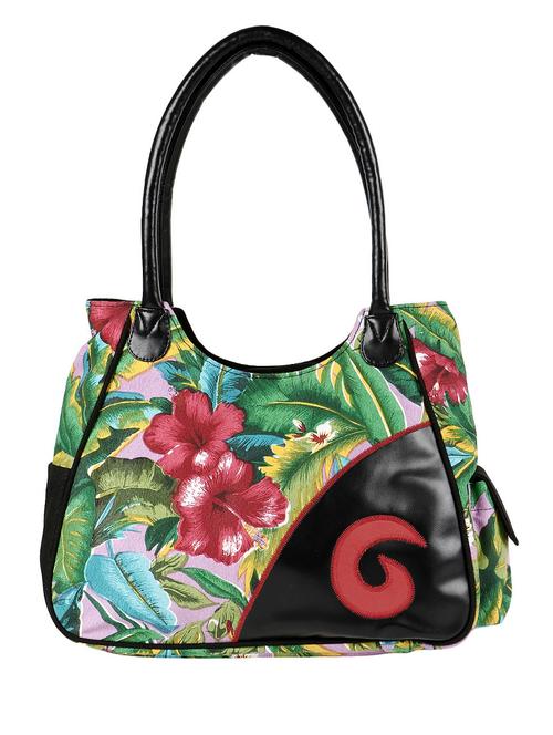 multi-colored canvas handbag - 10008241 - Very Small Image - 1