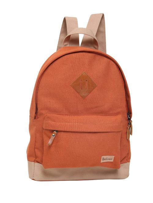 orange canvas backpack - 10008263 - Very Small Image - 1