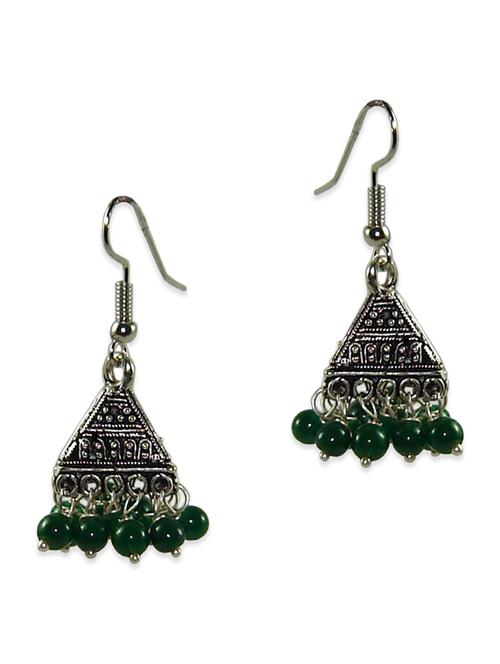 silver metal alloy earring - 10014921 - Very Small Image - 1
