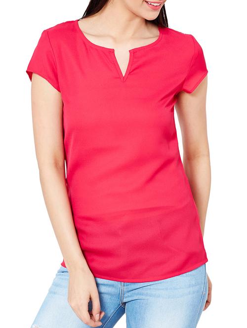 the vanca coral lace detailed top with cut out back - 10016768 - Very Small Image - 1