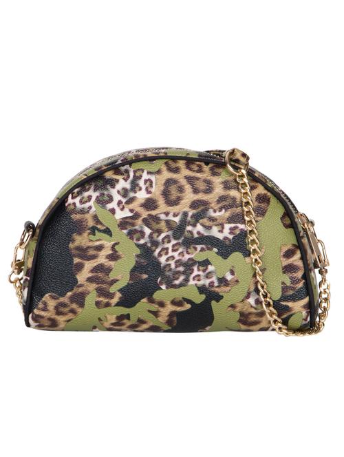 jungle print leatherette clutch - 10016856 - Very Small Image - 1
