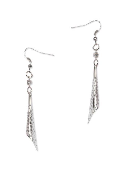 silver metal alloy earring - 10020377 - Very Small Image - 1