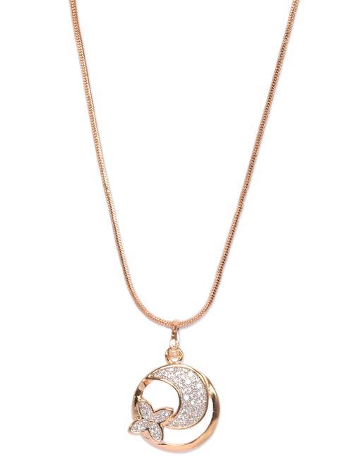 gold metal alloy necklace - 10020505 - Very Small Image - 1