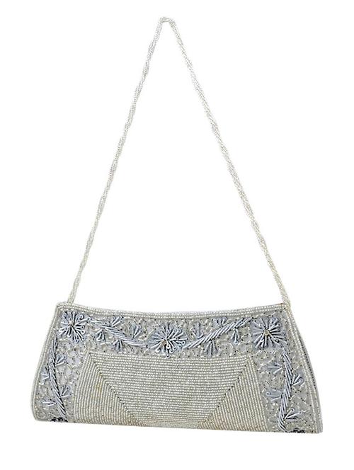 gold zari clutch - 10024526 - Very Small Image - 1