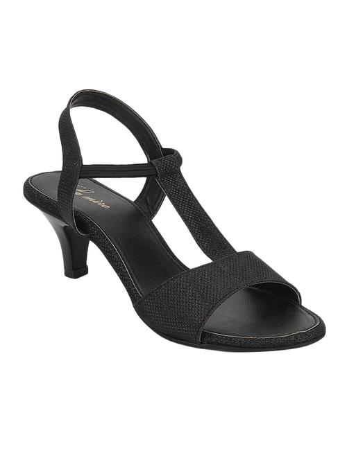 black rubber heel sandal - 10031583 - Very Small Image - 1