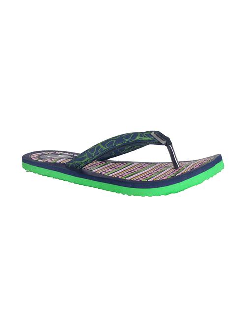 blue, green eva flip flops - 10035500 - Very Small Image - 1