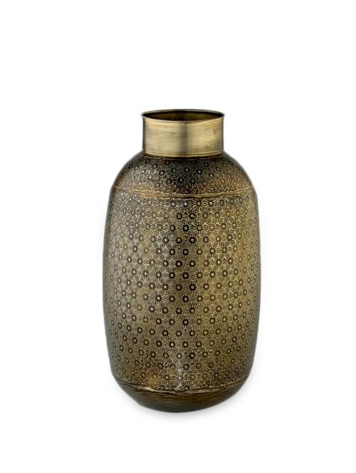 decorative flower pot with etching - 10045973 - Very Small Image - 1