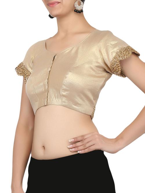 golden Shimmer blouse - 10046862 - Very Small Image - 1