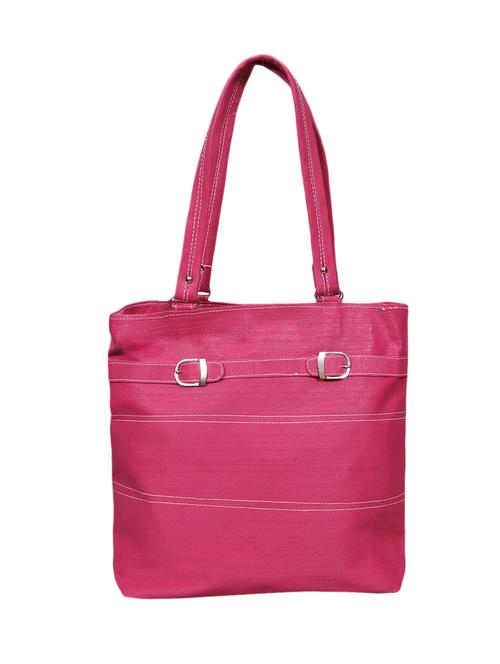 pink leatherette handbag - 10049889 - Very Small Image - 1