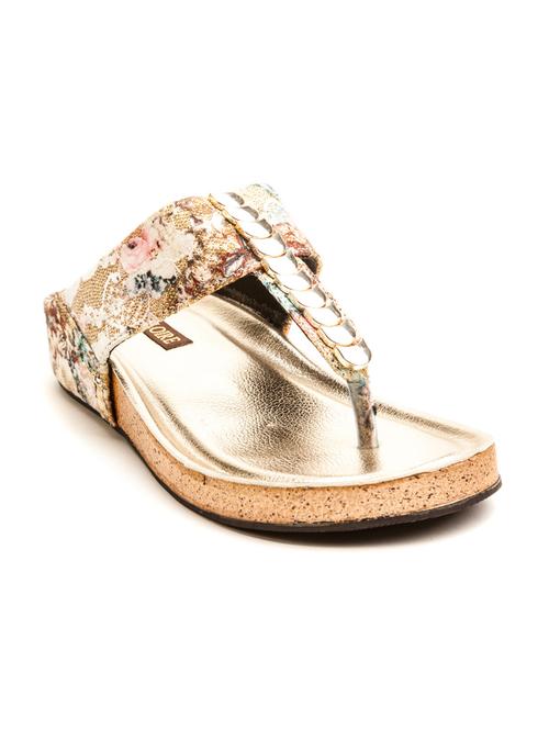 multi colored leatherette sandals - 10051523 - Very Small Image - 1