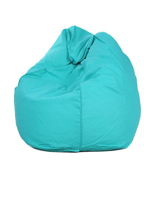 green cotton bean bag cover - 10052289 - Very Small Image - 1