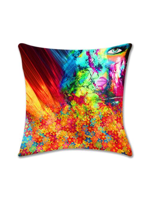 cushion pallete abstract digital printed cushion cover (16x16) - 10059953 - Very Small Image - 1