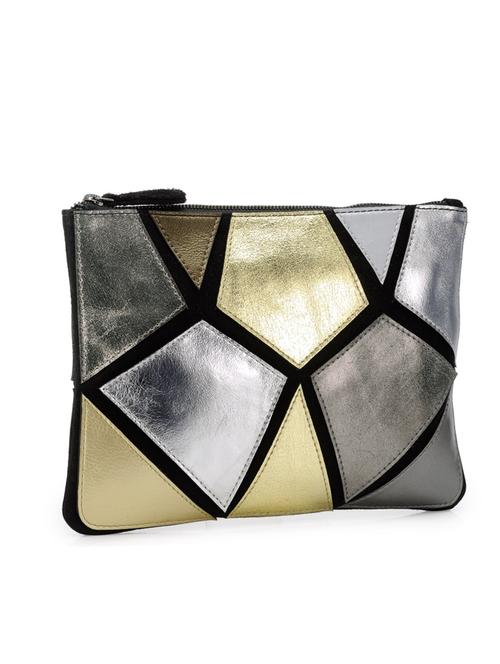 multi coloured leather pouch - 10064941 - Very Small Image - 1