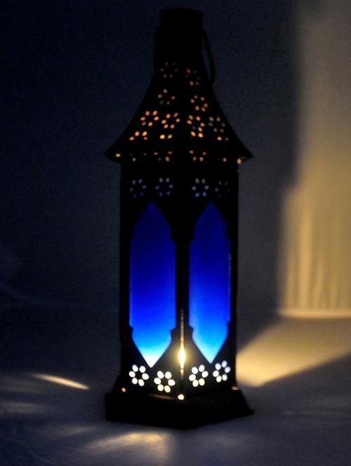brass finish mughal lantern 11" - 10067574 - Very Small Image - 1