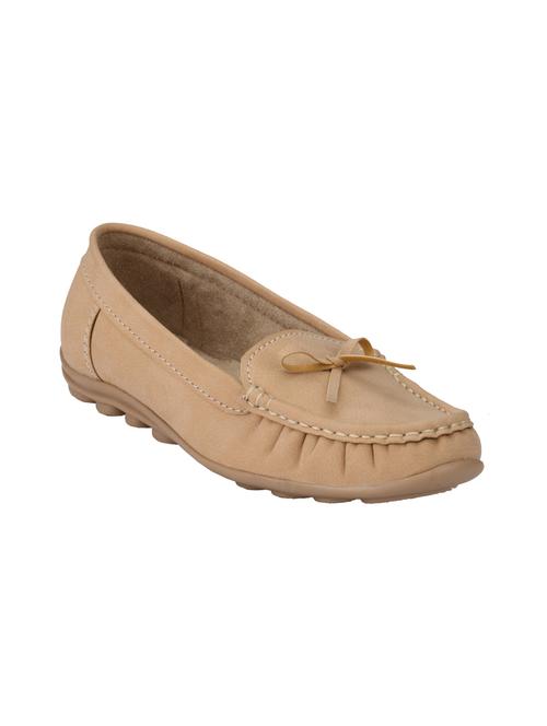 beige velvet loafers & mocassins - 10074008 - Very Small Image - 1