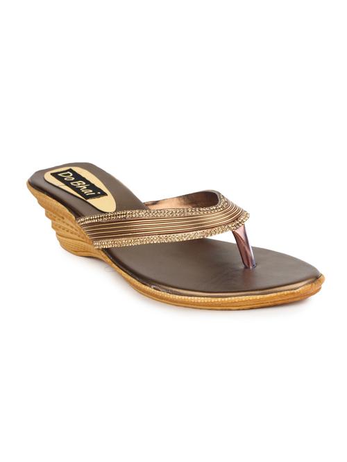 do bhai fashionable wedges for women - 10077191 - Very Small Image - 1