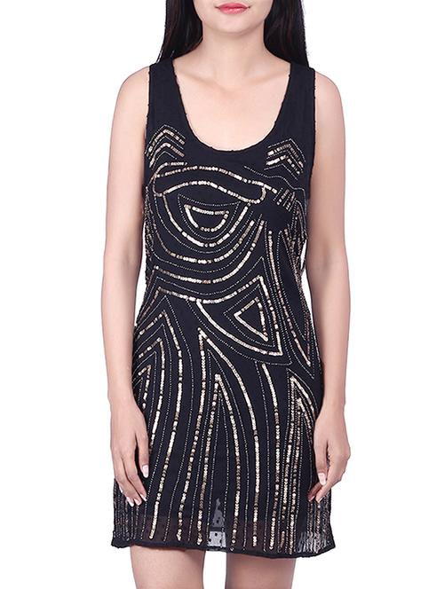 black chiffon dress - 10077361 - Very Small Image - 1