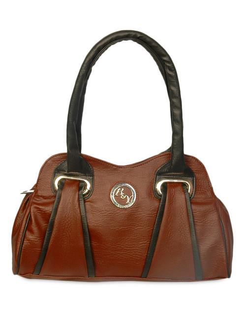 black strapped brown handbag - 1007938 - Very Small Image - 1