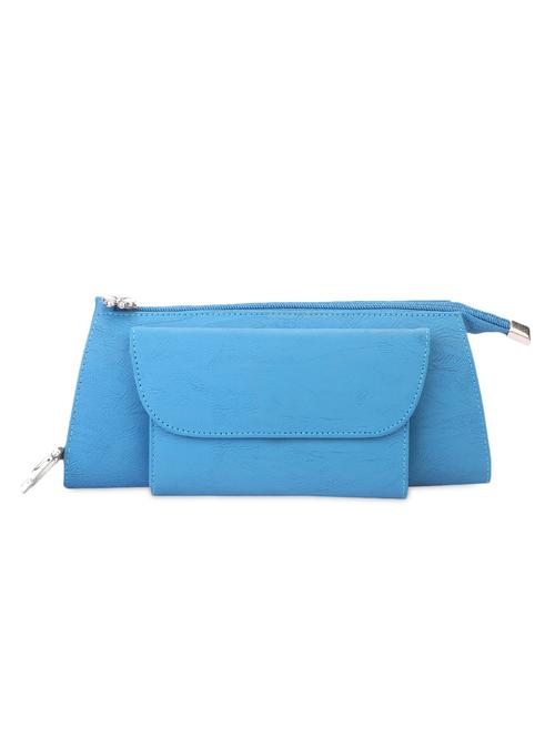 blue leatherette wallet - 1008051 - Very Small Image - 1
