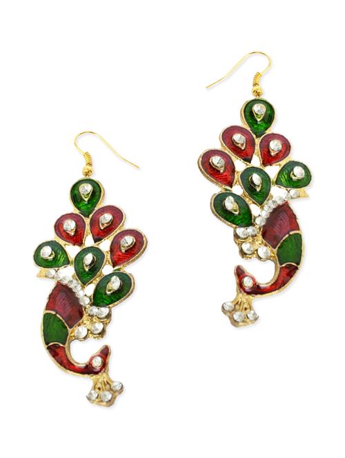 multi colour metal alloy earring - 10080860 - Very Small Image - 1