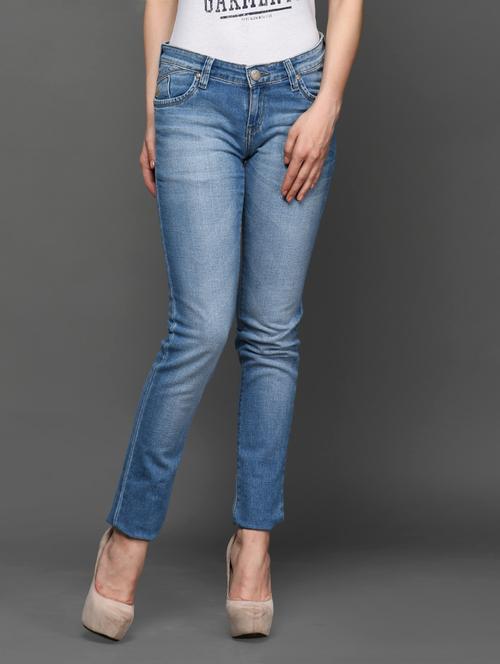 light blue washed denim jeans - 1008545 - Very Small Image - 1