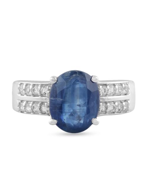 white silver ring - 10086100 - Very Small Image - 1