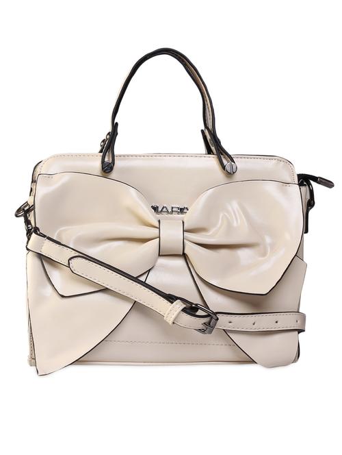 white leatherette handbag - 1008876 - Very Small Image - 1