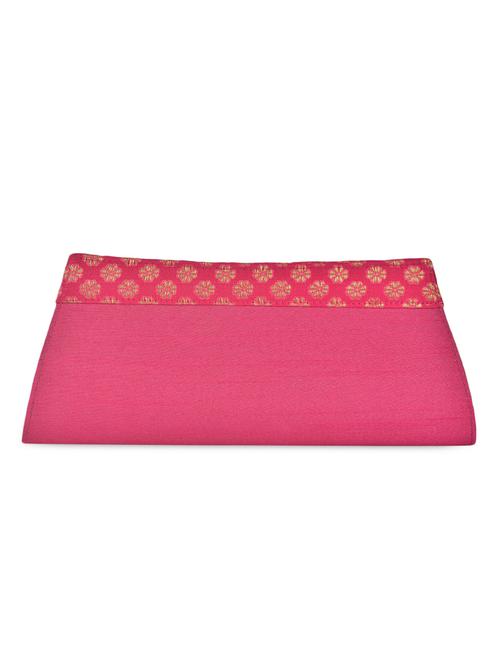 pink brocade clutch purse - 1009922 - Very Small Image - 1