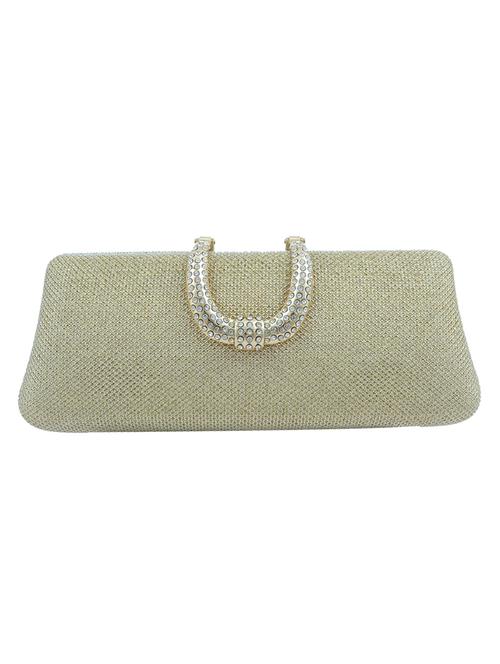 gold metal clutch - 10099400 - Very Small Image - 1