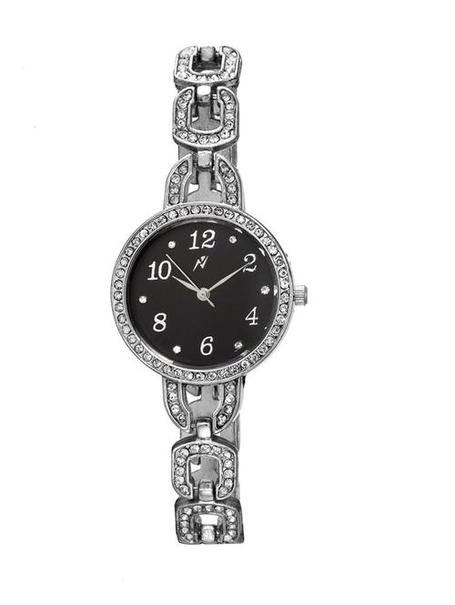 Yepme Kriyos Women's Watch - Black/Silver - 10101244 - Very Small Image - 1