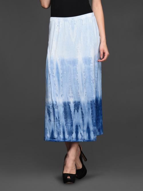 ombre tie n dye maxi Skirt - 1010707 - Very Small Image - 1