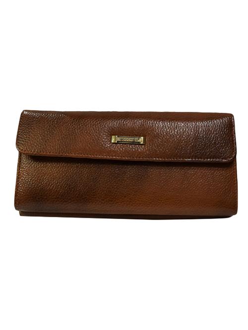antique leather clutch - 10110141 - Very Small Image - 1