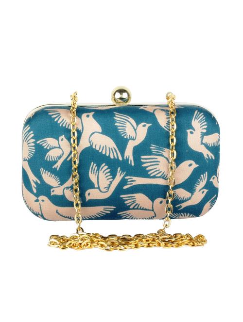 green fabric clutch - 10128592 - Very Small Image - 1