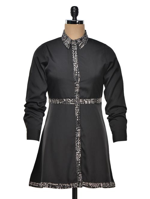 black tunic dress - 1012921 - Very Small Image - 1