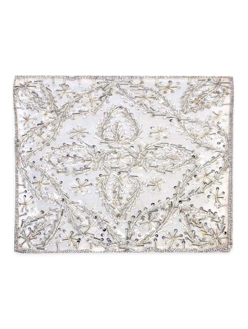 silver sequined table napkin set (6pcs) - 1013382 - Very Small Image - 1
