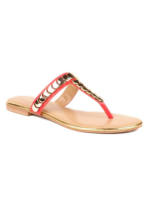 red toe separator sandal - 10148036 - Very Small Image - 1