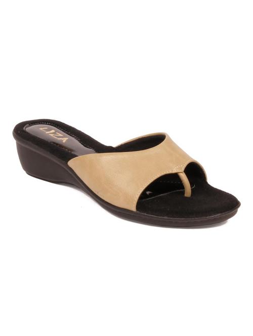 beige leatherette toe separator wedge - 10148123 - Very Small Image - 1