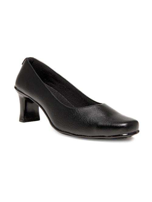 black leatherette slip on formal shoes - 10156565 - Very Small Image - 1