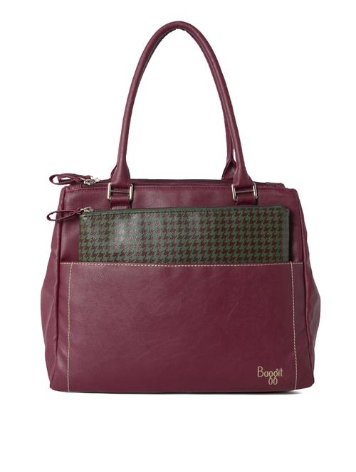 pruple leatherette sling bag - 10157461 - Very Small Image - 1