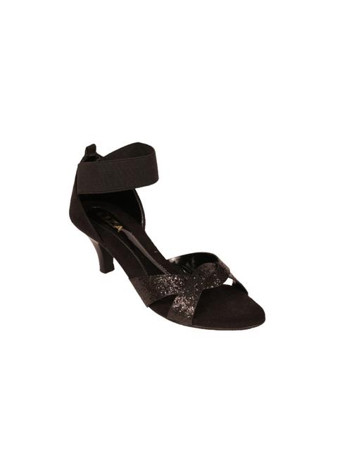black leatherette sandal - 10158020 - Very Small Image - 1