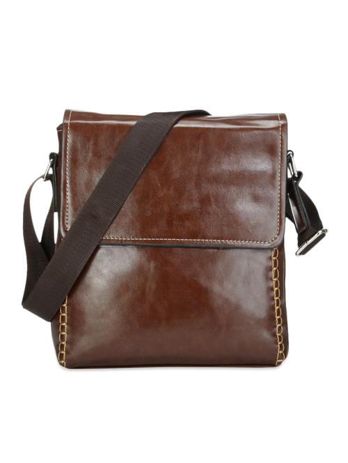 brown crossbody sling bag - 10163684 - Very Small Image - 1
