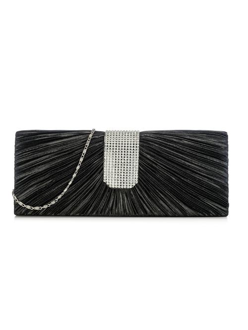 black leatherette clutch - 10166207 - Very Small Image - 1