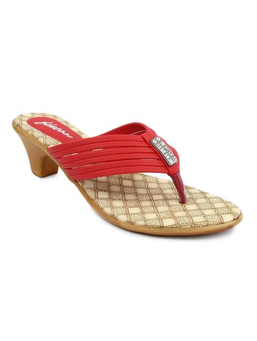 finesse again red leatherette heel - 10169329 - Very Small Image - 1
