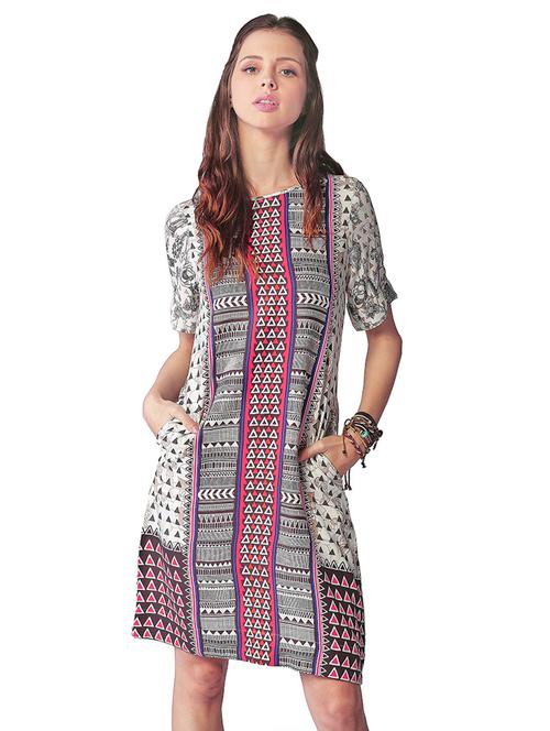 multicolor viscose kurta - 10172222 - Very Small Image - 1