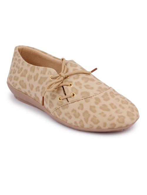 beige leatherette casual shoes - 10187233 - Very Small Image - 1