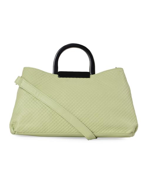pastel green leatherette tote - 1020538 - Very Small Image - 1