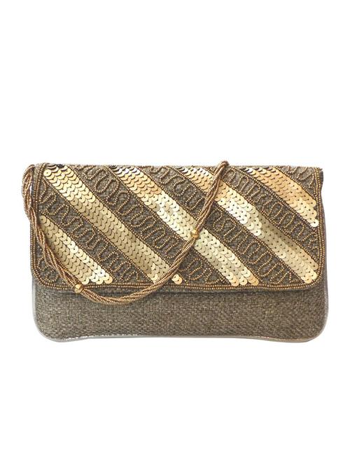 brown jute clutch - 10228697 - Very Small Image - 1